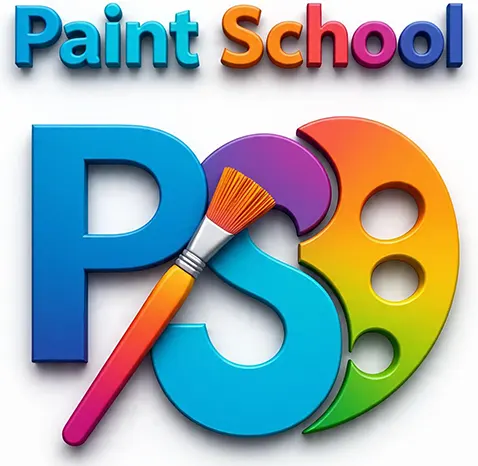 Logo Paint School